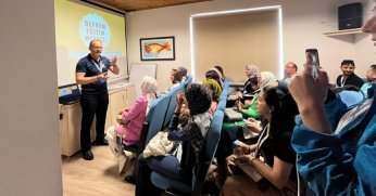 Öğretmenler afete hazırlık eğitimi aldı