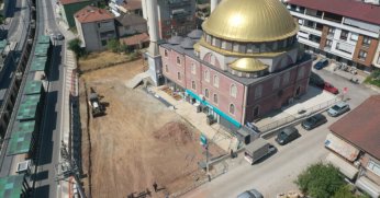 Başaran Camii çevresine estetik dokunuş