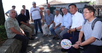 Büyükakın, Ulsan heyetini konuk etti