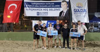 Plaj Voleybolu Turnuvası sona erdi