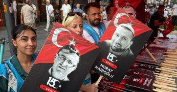 Kahramanlar yapılan yürüyüşle unutulmadı