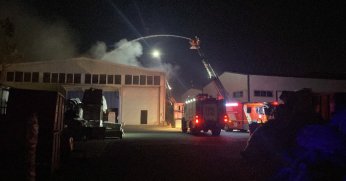 Kimya firmasında çıkan yangın korkuttu