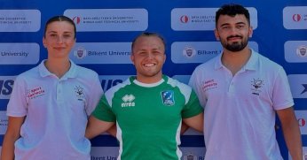 Körfezli sporcular hakemlik yaptılar