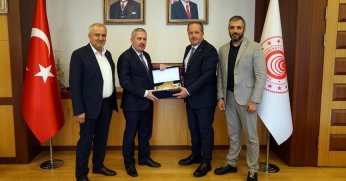 KOTO heyetinden Gürcan’a ziyaret