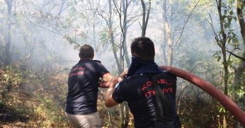 Ekipler, Karamürsel yangını için seferber oldu