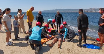 Gölcük’te gerçeğini aratmayan tatbikat