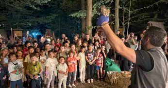 Ormanya’da çocuklara özel gece yürüyüşü