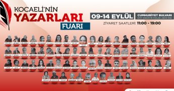 Kocaeli’nin yazarları  okurlarıyla buluşuyor