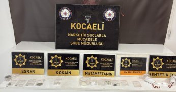 Üç ilçede uyuşturucu  operasyonu: 9 tutuklama