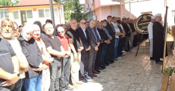 Huriye Salman, son  yolculuğuna uğurlandı