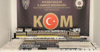 700 paket kaçak sigara ele geçirildi