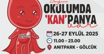 Kan bağışı festival  havasında yapılacak