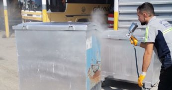 Konteynerler yenileniyor