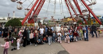 Eşmeli çocukların lunapark sevinci: Eğitim ve eğlence bir arada