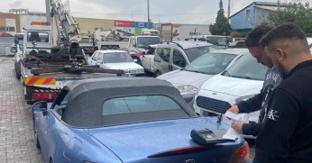 Drift atan sürücüye 50 bin TL ceza