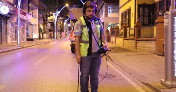 Define değil, su kaçağı arıyorlar