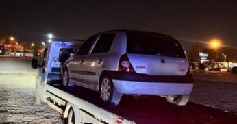 Drift yapan sürücüye 46 bin 392 lira ceza