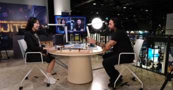 Podcast stüdyosu fuarın sesi oldu