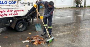 Mazgallarda temizlik çalışması