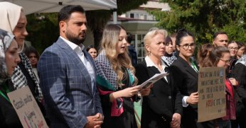 KOSTÜ’de Gazze için anlamlı etkinlik