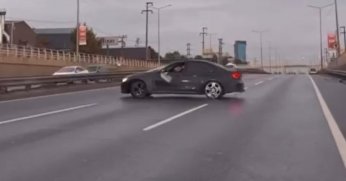 Düğün konvoyunda drift atan magandaya ceza