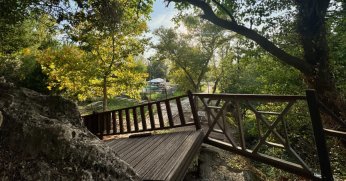 Ballıkayalar Kanyonu’nda sonbahar manzarası