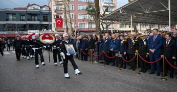 Kıbrıs Gazisi Kılınç, son yolculuğuna uğurlandı