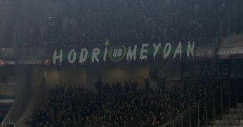 Kocaelispor taraftarından penaltı tepkisi