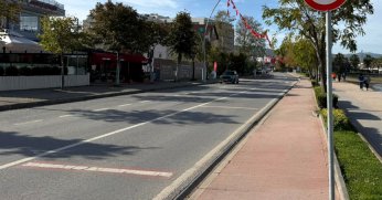 Başiskele sahilinde yoğun trafiğe çözüm