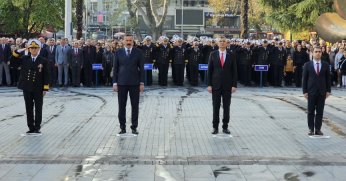 Ata’mızı saygıyla andık