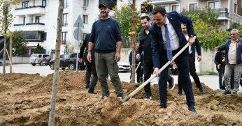 Fidanlar toprakla buluştu