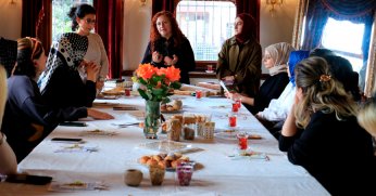 Tarihi konakta atölye çalışması