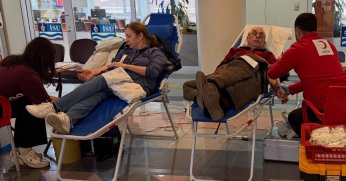 Belediyedeki kan bağışına yoğun ilgi