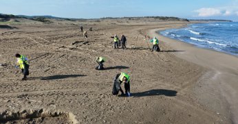 Deniz çöpleri ile mücadele sürüyor