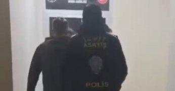 Duvarlara bahis reklamı yazan 2 kişi yakalandı