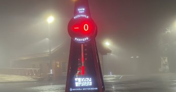 Kartepe Kuzuyayla’ya kar yağdı