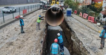 İSU’dan Halıdere’de altyapı çalışması