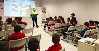 Çocuklara trafik bilinci aşılanıyor