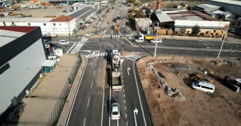 Yenileme çalışması ile trafik rahatladı