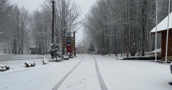 Kartepe’ye lapa lapa kar yağıyor