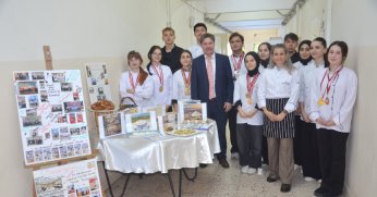 Ortaokul öğrencilerine mesleki eğitim tanıtıldı