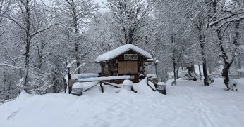 Kocaeli’den kar manzaraları