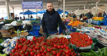 Domatesin kilosu 100 lirayı gördü