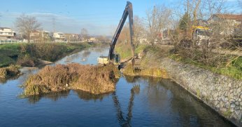 1 yılda 647 bin 700 metre dere temizliği
