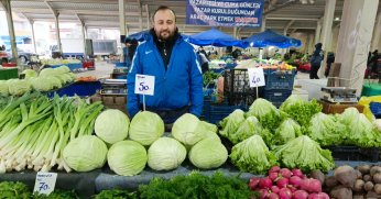 Soğuk hava semt pazarını etkiledi