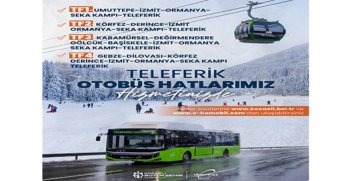 Kartepe Teleferik’e tek seferde ulaşım