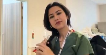 Provokatif akıma katılan hemşire gözaltına alındı