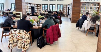 Kütüphanelere yarıyıl tatilinde yoğun ilgi