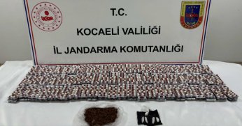 Binlerce uyuşturucu hap ele geçirildi