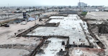 Yaşam merkezinde çalışmalar sürüyor